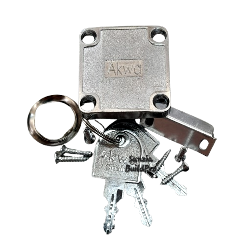 Drawer Lock Premium Security | High Quality Heavy Duty | Stainless Steel