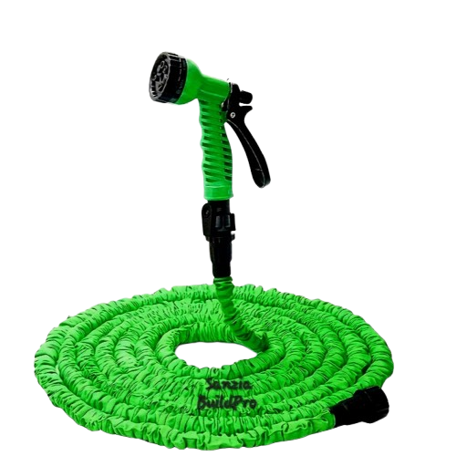 Water Magic Hose Stretchable 100-foot Pipe with Multi-Function Sprayer for Gardens, Cleaning, Car and More