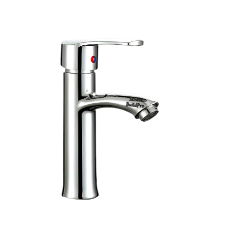 High End Single Liver Chrome Bathroom Faucet Mixer 304 Stainless Steel