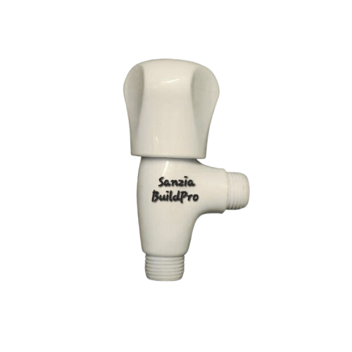 T Cock Tap Poly ABS Pure Plastic Body | Brass Spindle | Premium Durable Quality