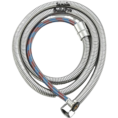 Stainless Steel Pipes for Muslim or Hand Shower in Silver Matt Handling Pressure