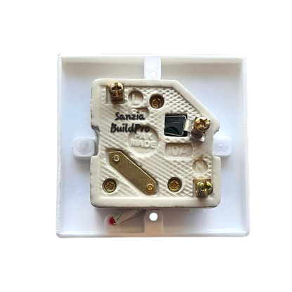 Technical component with 'Sanzia BuildPro' branding on a white background