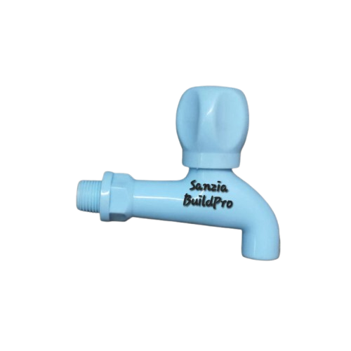 Bib Cock Tap Poly ABS Pure Plastic Body | Brass Spindle | Premium Durable Quality
