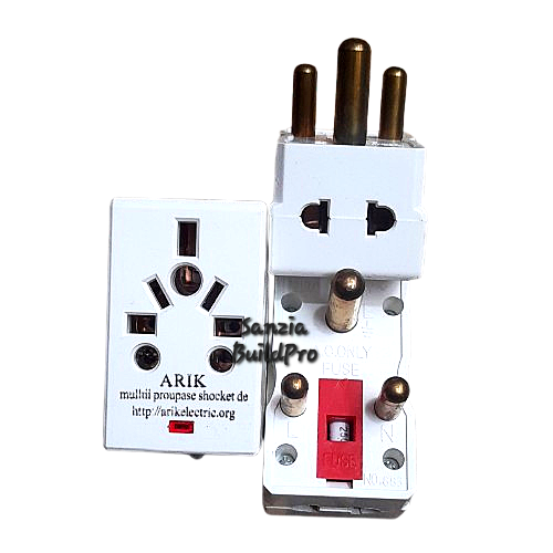 Arik Multisocket Pin | Fuse Protection | 2-3 Multi Plug