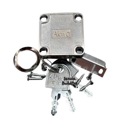 Drawer Lock Premium Security  | High Quality Heavy Duty | Stainless Steel