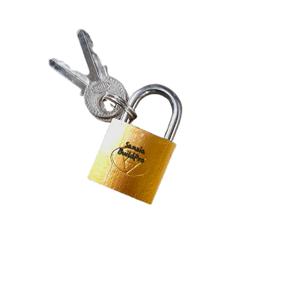Golden PadLocks With Stylish Keys | Premium Quality | Golden Finishing