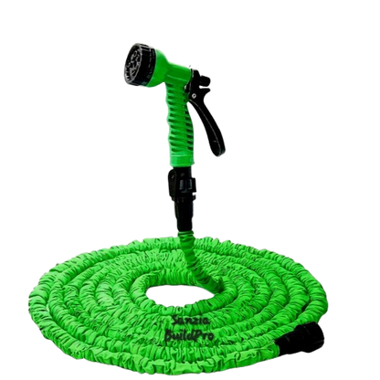 Water Magic Hose Stretchable 100-foot Pipe with Multi-Function Sprayer for Gardens, Cleaning, Car and More