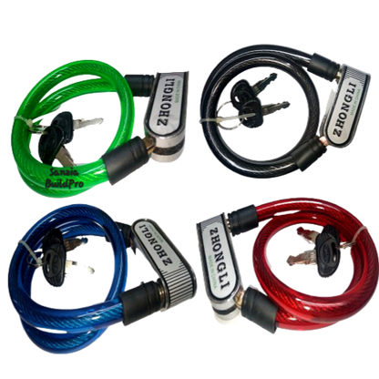 Wire Lock For Motorcycle Bike | Zhongli Lock Durable Safety