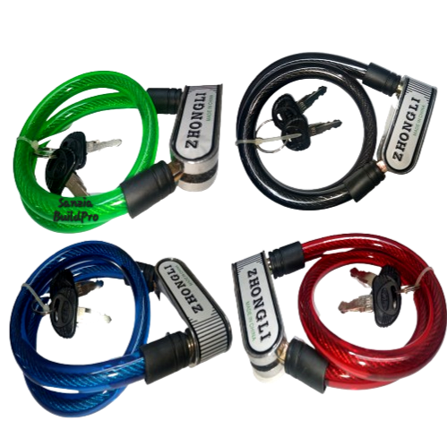 Wire Lock For Motorcycle Bike | Zhongli Lock Durable Safety