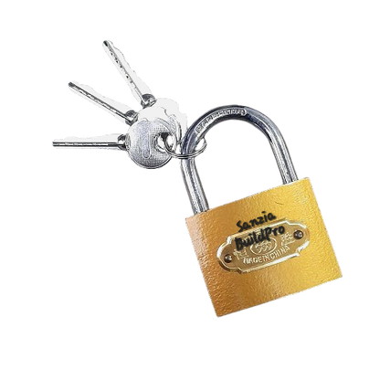 Golden PadLocks With Stylish Keys | Premium Quality | Golden Finishing