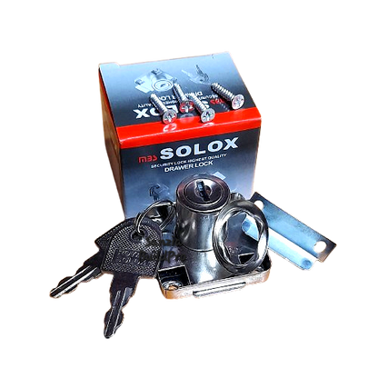 Drawer Lock Solox Cabinet Security | Stainless Steel