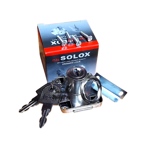 Drawer Lock Solox Cabinet Security | Stainless Steel