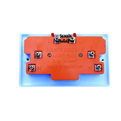 Double Power Plug 5 in 1 socket 6x3 | Universal Double Multi Socket