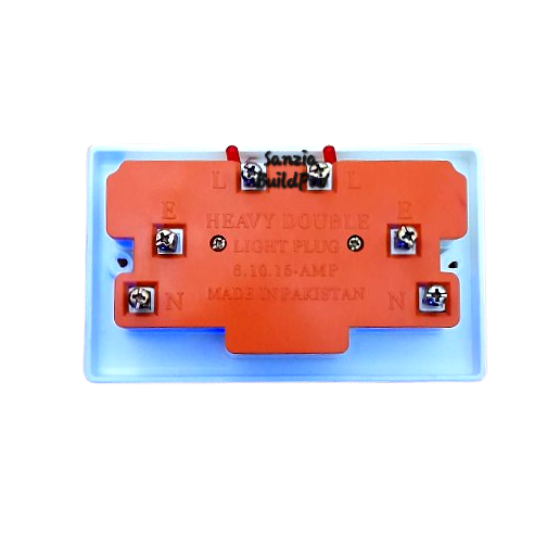 Double Power Plug 5 in 1 socket 6x3 | Universal Double Multi Socket