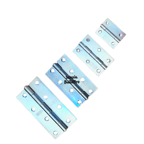 Iron Door & Window Qabza Moveable Hinges | High Quality with Chrome Finishing