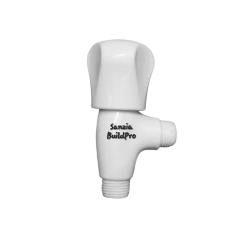 T Cock Tap Poly ABS Pure Plastic Body | Brass Spindle | Premium Durable Quality