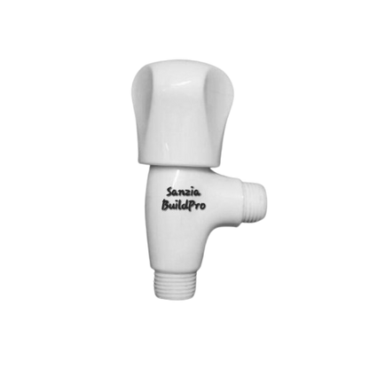 T Cock Tap Poly ABS Pure Plastic Body | Brass Spindle | Premium Durable Quality