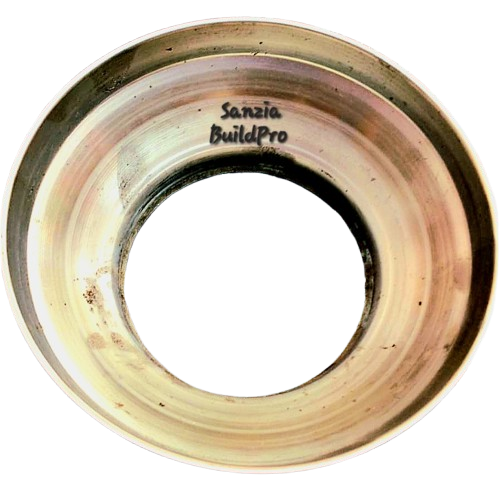 Commode Thimble Straight ABS Plastic