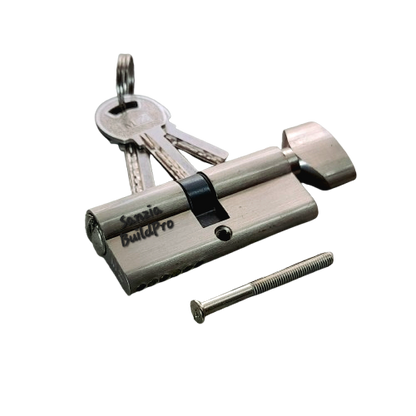 Golden and Ab Zinc Door Handle Lock Cylinder | Heavy Duty