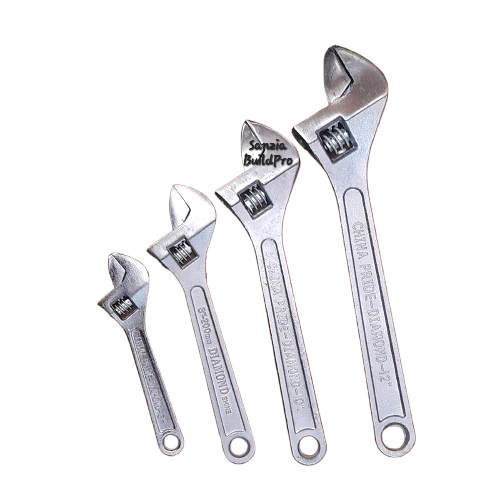 Adjustable Wrench/Spanner Home Tools | 6,8,10 & 12 Inch