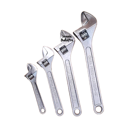 Adjustable Wrench/Spanner Home Tools | 6,8,10 & 12 Inch
