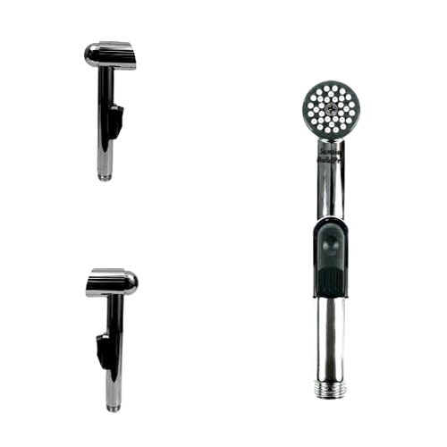 Kriss ABS Chrome Finish Muslim Shower Water-Flow Control & Set