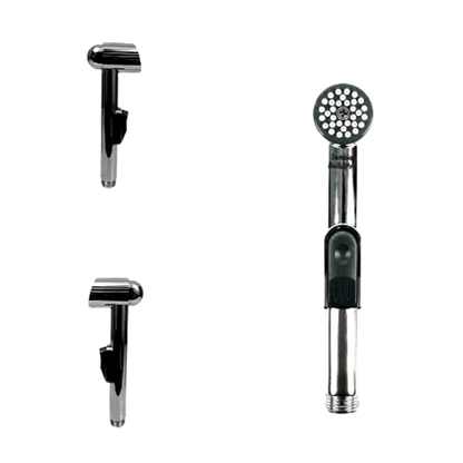Kriss ABS Chrome Finish Muslim Shower Water-Flow Control & Set