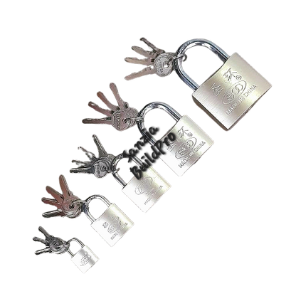 Silver Padlocks with Premium Quality | Heavy Duty