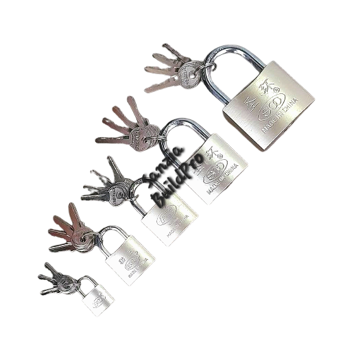 Silver Padlocks with Premium Quality | Heavy Duty
