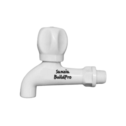 Bib Cock Tap Poly ABS Pure Plastic Body | Brass Spindle | Premium Durable Quality