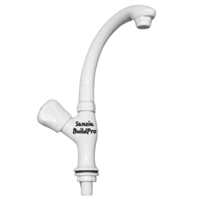 Wash Basin Side Pillar Cock Tap Poly ABS Pure Plastic Body | Brass Spindle | Premium Durable Quality
