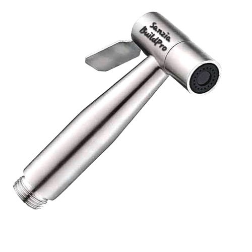 Stainless Steel Matt Silver Muslim Shower & Set  | High Water Pressure | Easy Installation | Bathroom and Toilets