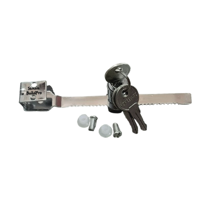 Glass Door Sliding Lock | Chrome Finish Heavy Duty | Premium Quality