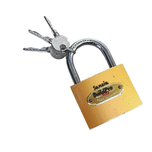 Golden PadLocks With Stylish Keys | Premium Quality | Golden Finishing
