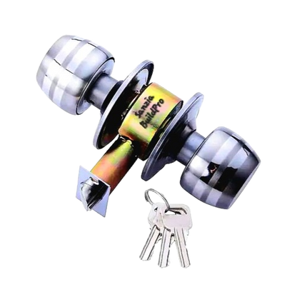 Stainless Steel Door Knobs Round ET Butterfly