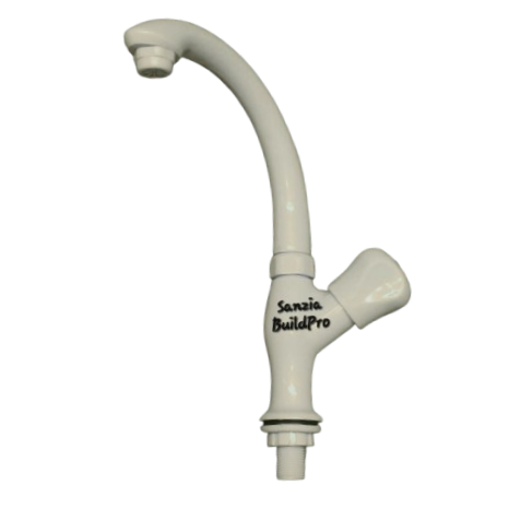 Wash Basin Side Pillar Cock Tap Poly ABS Pure Plastic Body | Brass Spindle | Premium Durable Quality