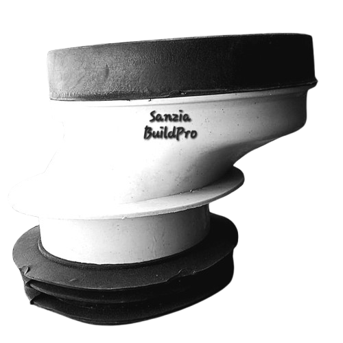 Commode Thimble Straight ABS Plastic