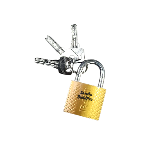 Golden PadLocks With Stylish Keys | Premium Quality | Golden Finishing