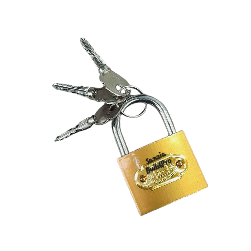 Golden PadLocks With Stylish Keys | Premium Quality | Golden Finishing