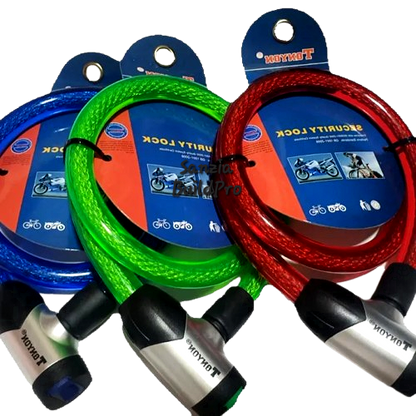 Motorcycle Bike Wire Lock Heavy Duty | Premium Quality & Durability