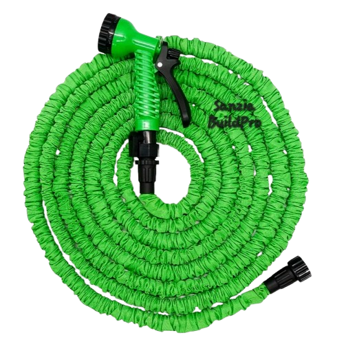 Water Magic Hose Stretchable 100-foot Pipe with Multi-Function Sprayer for Gardens, Cleaning, Car and More