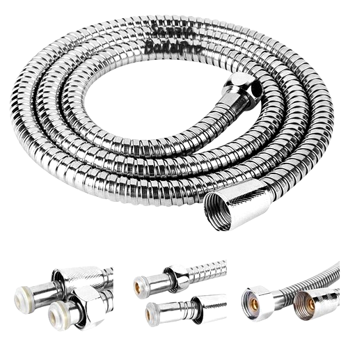 Flexible Stainless Steel Shower Hose | Turbo Pressure Handling | Heavy Duty
