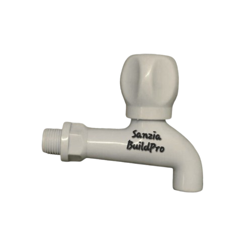 Bib Cock Tap Poly ABS Pure Plastic Body | Brass Spindle | Premium Durable Quality